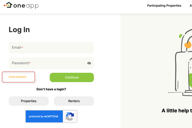 OneApp Login Page (1)