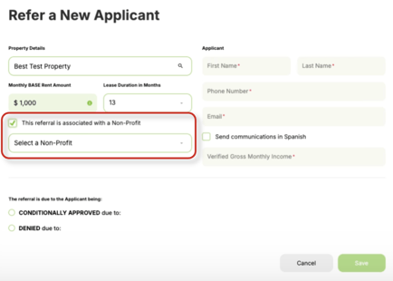 Refer a New Applicant Web Form