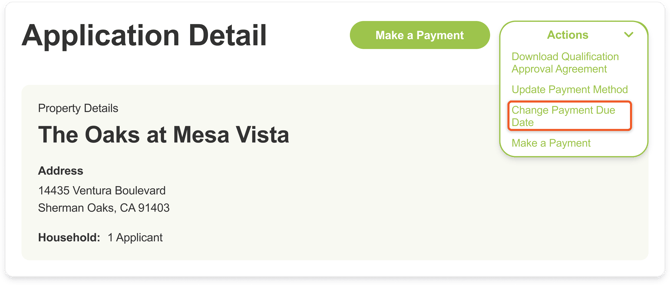 Update Payment Due Date S2